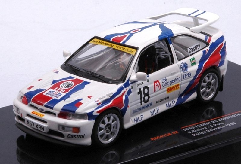 Ford Escort RS Cosworth #18 Rally Bohemia 1996 Blahna - Pelc by ixo-models