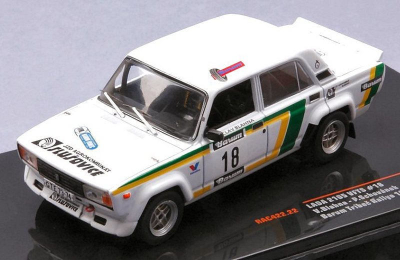 Lada 2105 VFTS #18 Tribec Rally 1988 Blahna - Schovanek by ixo-models