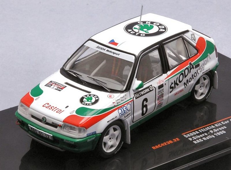 Skoda Felicia #6 RAC Rally 1996 Sibera - Gross by ixo-models
