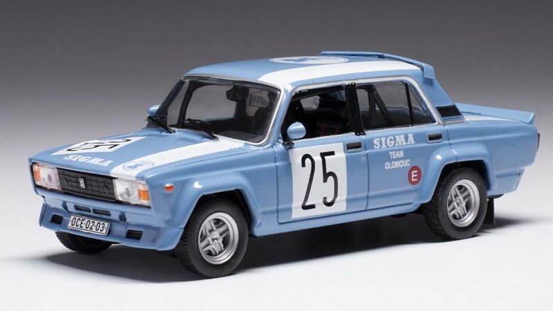 Lada 2105 VFTS #25 Rally Pribram 1986 Chlustina - Hrbek by ixo-models