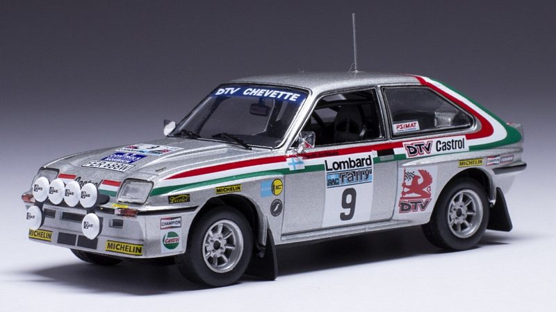 Vauxhall Chevette 2300 HSR #9 RAC Rally 1980 Arikkala - Virtanen by ixo-models