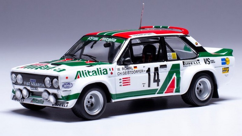 Fiat 131 Abarth #3 Rally Monte Carlo 1979 Rohrl-Geistdorfer by ixo-models