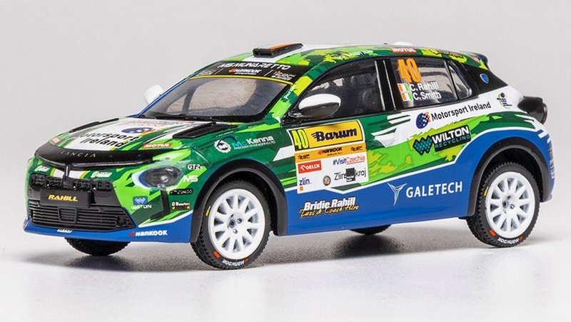 Lancia Ypsilon HF #40 Rally4 Barum 2025 Rahill-Smith by ixo-models