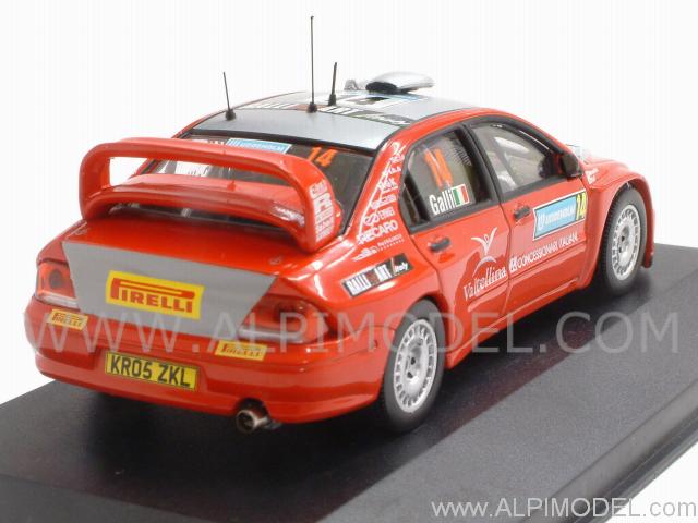 Mitsubishi Lancer WRC #14 Rally Sweden 2006 Bernacchini-G.Galli - ixo-models