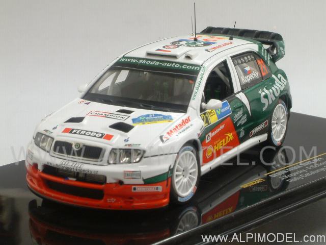 Skoda Fabia WRC #21 Rally Catalunya 2006 Kopecki - Schovanek by ixo-models