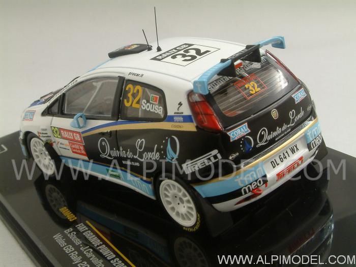 Fiat Grande Punto S2000 #32 B.Sousa-J.Carvalho Wales Rally GB 2009 - ixo-models