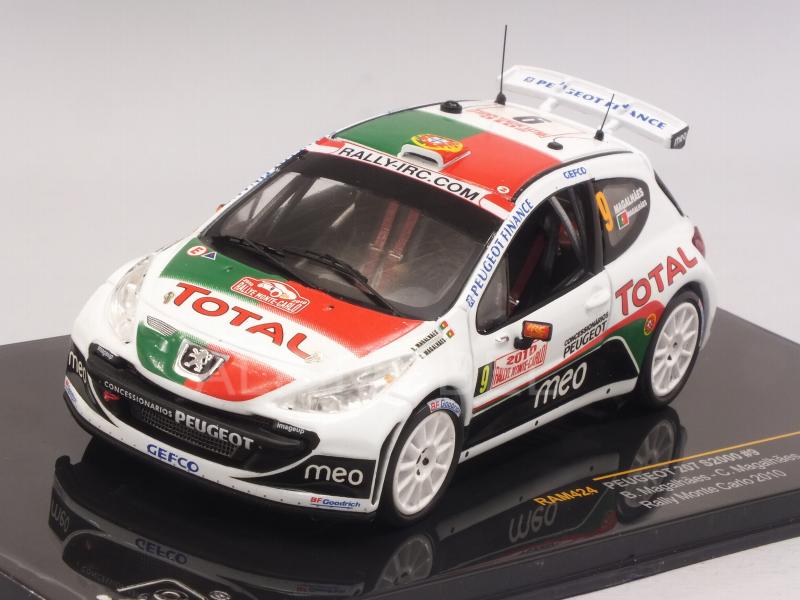 Peugeot 207 S2000 #9 Rally Monte Carlo 2010 Magalhaes - Magalhaes by ixo-models