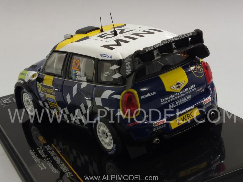 MINI John Cooper Works #52 Rally Sweden 2012 Sandell - Parmancer - ixo-models