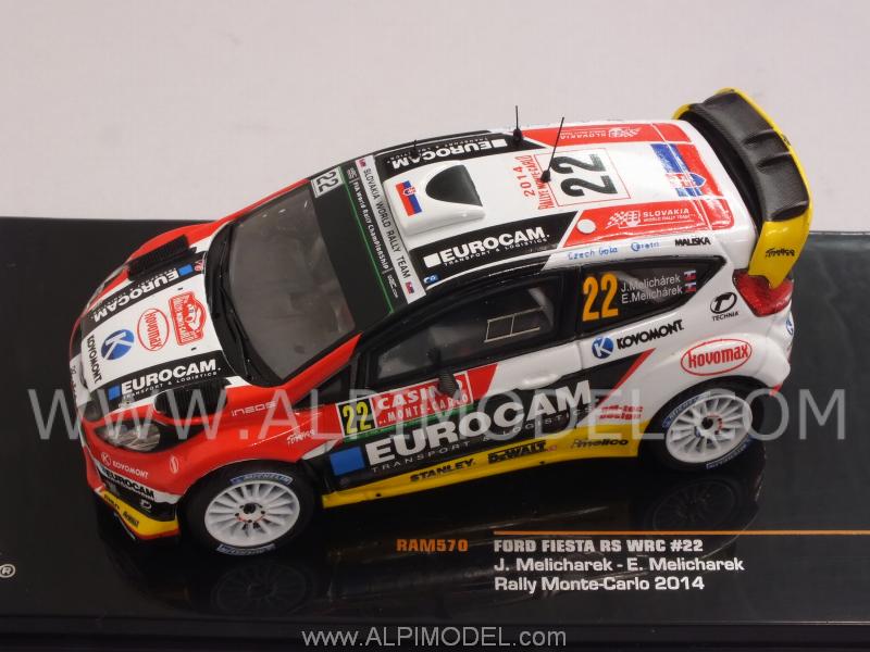 Ford Fiesta RS WRC #22 Rally Monte Carlo 2014 Melicharek - Melicharek - ixo-models