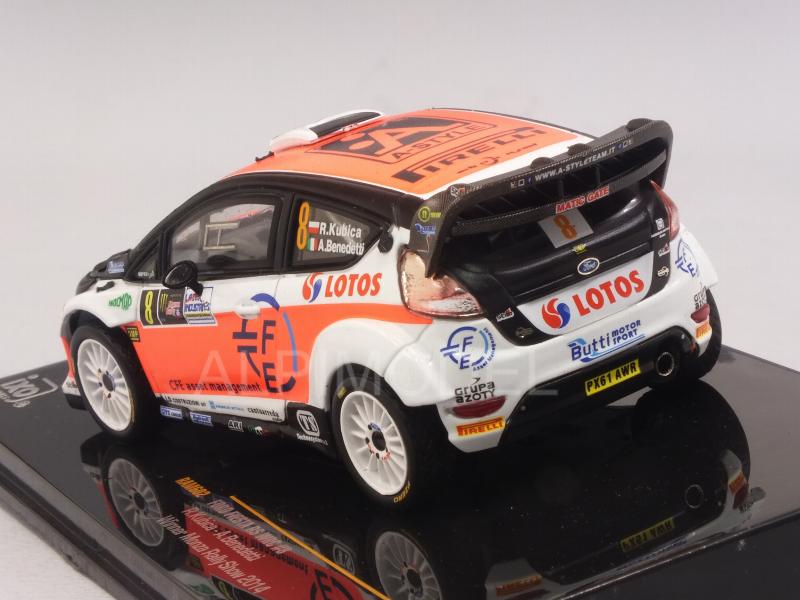 Ford Fiesta RS WRC #8 Winner Rally Monza 2014 Kubica - Benedetti - ixo-models