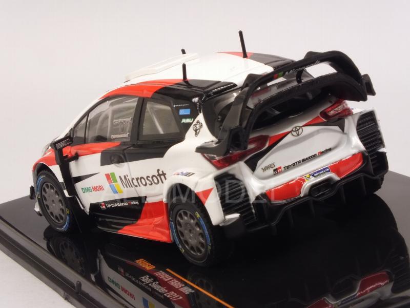 Toyota Yaris WRC Rally Sweden 2017 (includes decals options for #10 and #11) - ixo-models