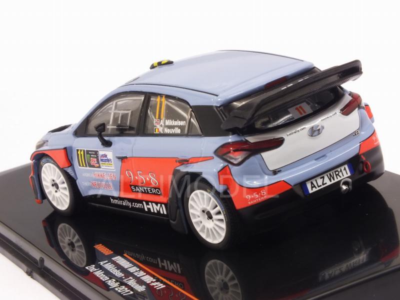 Hyundai NG I20 WRC #11 Rally Monza 2017 Mikkelsen - Neuville - ixo-models