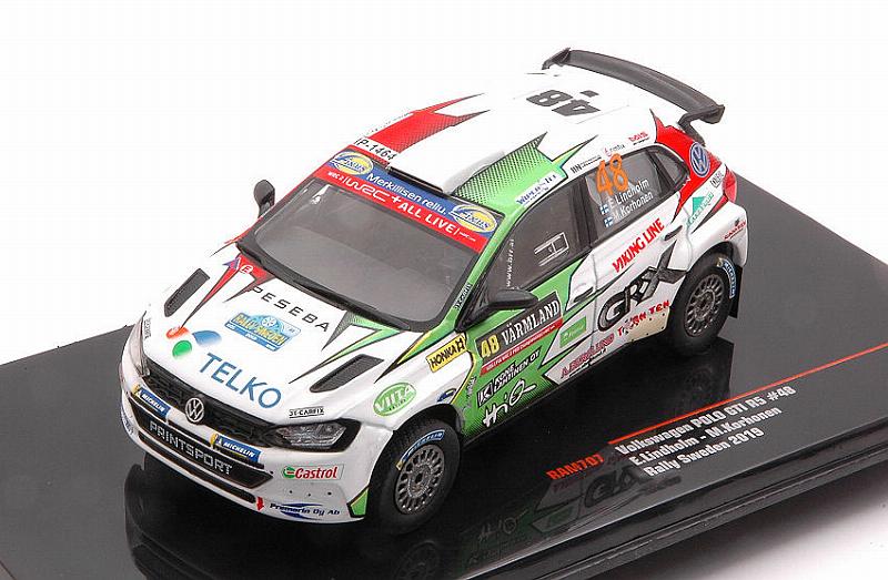 Volkswagen Polo GTI R5 WRC2 #48 Rally Sweden 2019 Lindholm - Korhonen by ixo-models