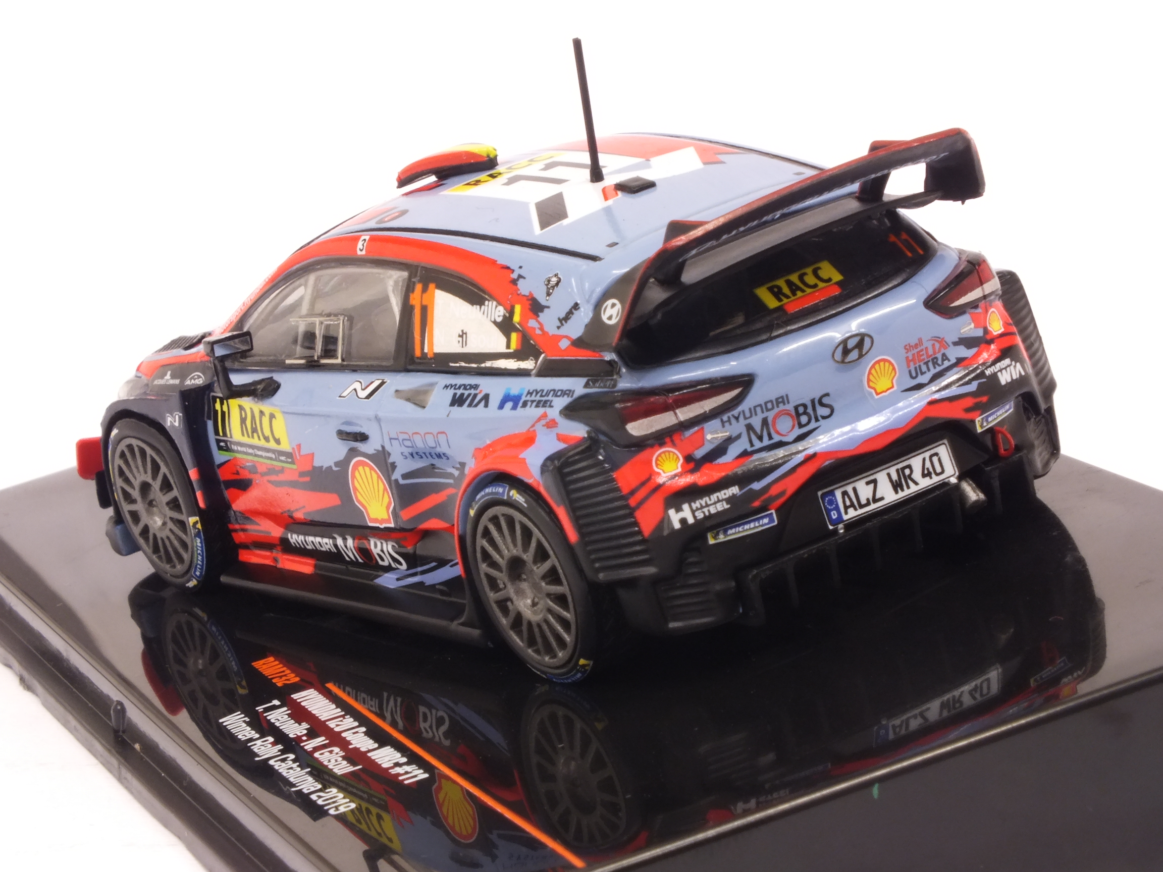 Hyundai I20 WRC #11 Rally Catalunya 2019 Neuville - Gilsoul - ixo-models