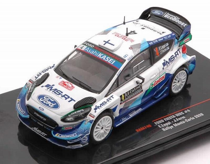 Ford Fiesta WRC #4 Rally Monte Carlo 2020 Lappi - Ferm by ixo-models