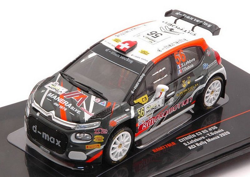 Citroen C3 R5 #56 Rally Monza 2020 Lefebvre - Dubois by ixo-models
