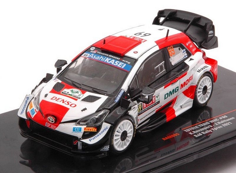 Toyota Yaris WRC #69 Rally Ypres 2021 Rovanpera - Halttunen by ixo-models