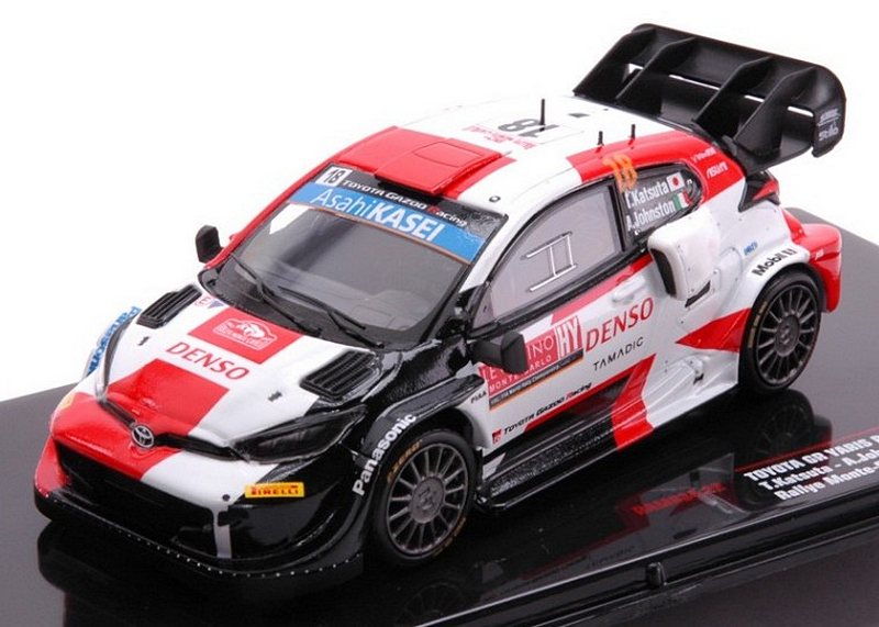 Toyota Yaris GR #18 Rally Monte Carlo 2022 Katsuta - Johston by ixo-models
