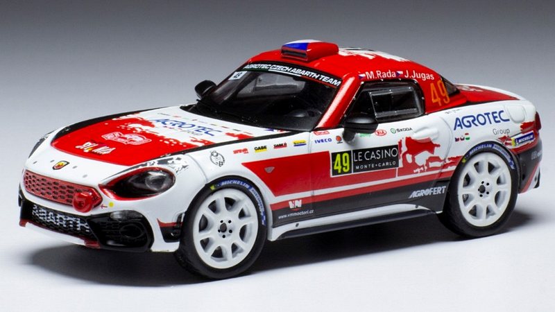 Fiat Abarth 124 RGT #49 Rally Monte Carlo 2022 Rada - Jugas by ixo-models