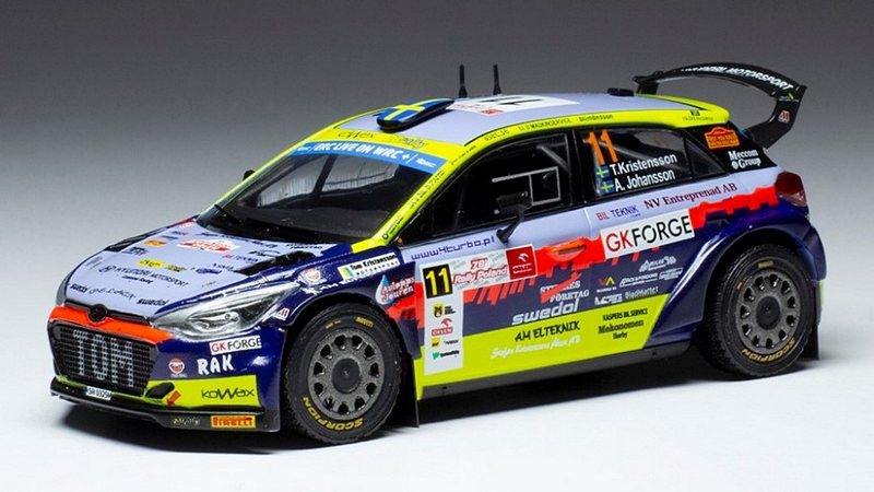 Hyundai I20 R5 #11 Rally Polen 2022 Kristensson  - Johansson by ixo-models