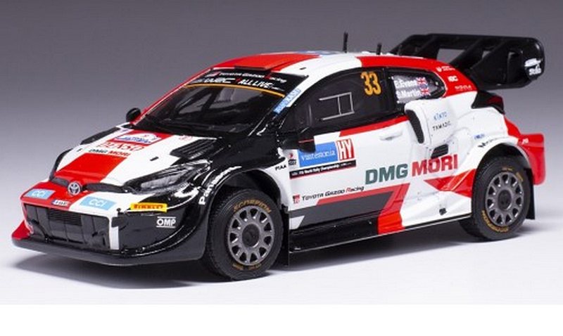 Toyota Yaris GR WRC #33 Rally Eastland 2022 Evans - Martin by ixo-models