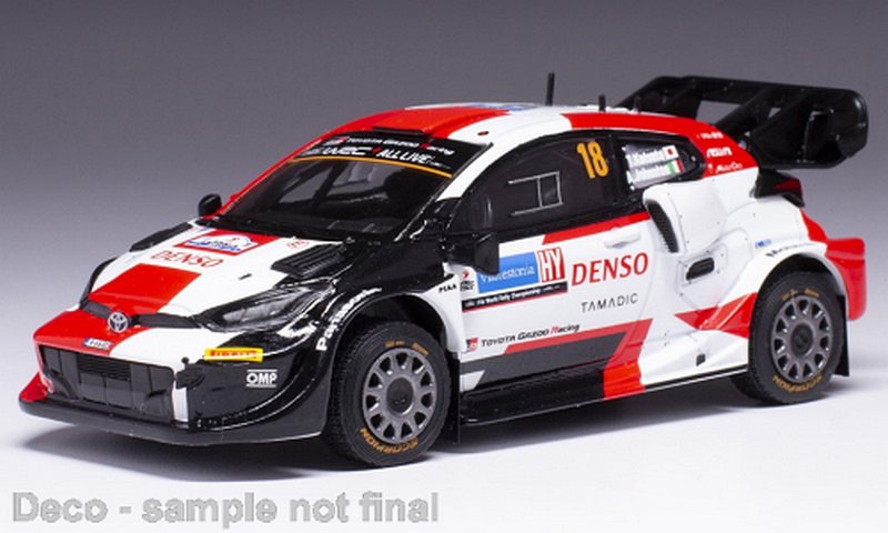 Toyota Yaris GR WRC #18 Rally Estland 2022 Katsuta - Johnston by ixo-models