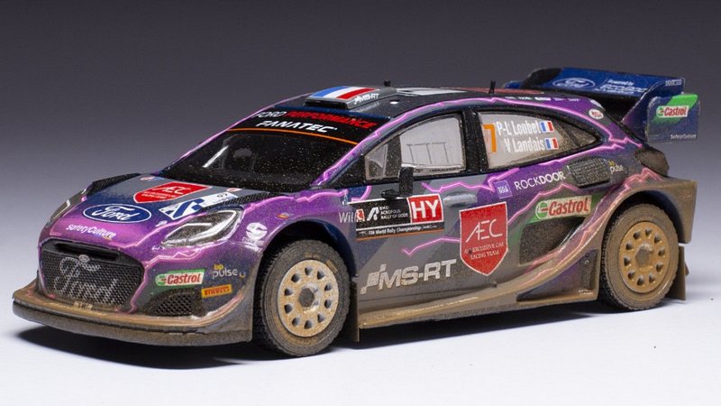 Ford Puma WRC #7 Rally Acropolis 2022 Loubet - Landais by ixo-models