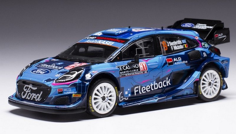 Ford Puma Rally1 #9 WRC Rally Monte Carlo 2022 Serderidis - Miclotte by ixo-models