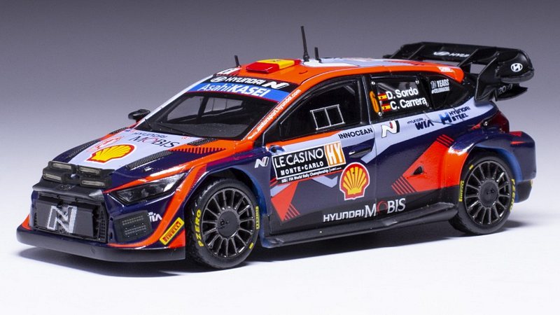 Hyundai I20N #6 WRC1 Rally Monte Carlo 2023 Sordo - Carrera by ixo-models