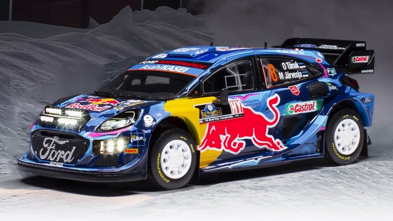 Ford Puma WRC #8 Rally Sweden 2023 Tanak - Jarveoja by ixo-models