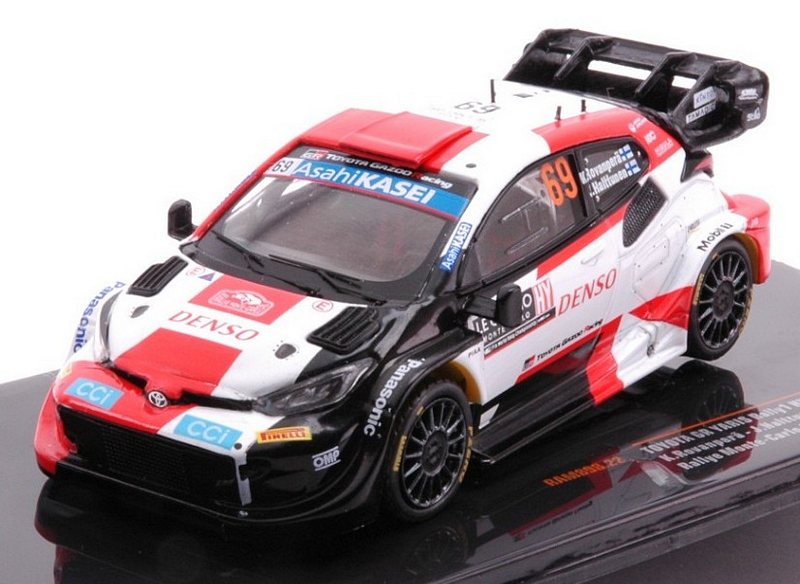 Toyota Yaris WRC #23 Rally Monte Carlo 2023 Rovanpera - Halttunen by ixo-models