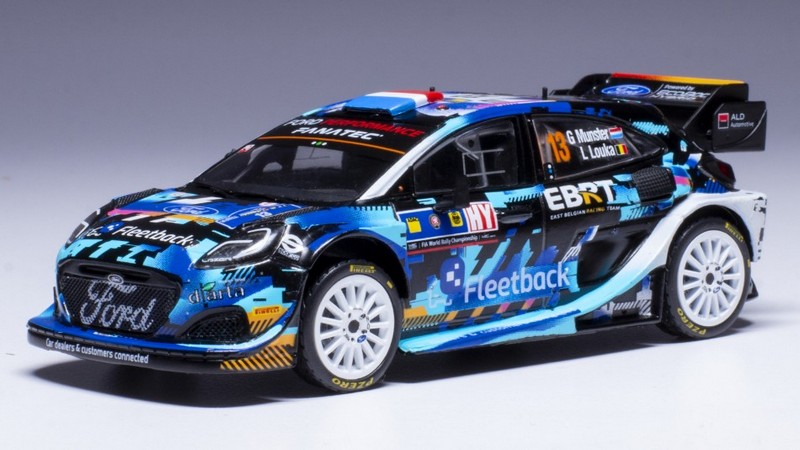 Ford Puma Rally1 #13 WRC Central European Rally 2023 Munster - Louka by ixo-models