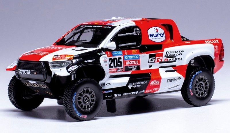 Toyota GR DKR Hilux T #205 Rally Dakar 2022 De Villiers-Murphy by ixo-models