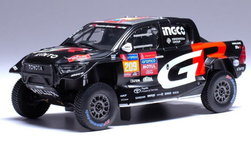 Toyota GR DKR Hilux Evo T1U #209 Rally Dakar 2024 De Villiers-Murph by ixo-models