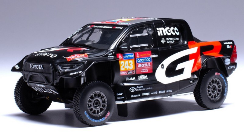 Toyota GR DKR Hilux Evo T1U #243 Rally Dakar 2024 Botterill-Cummins by ixo-models