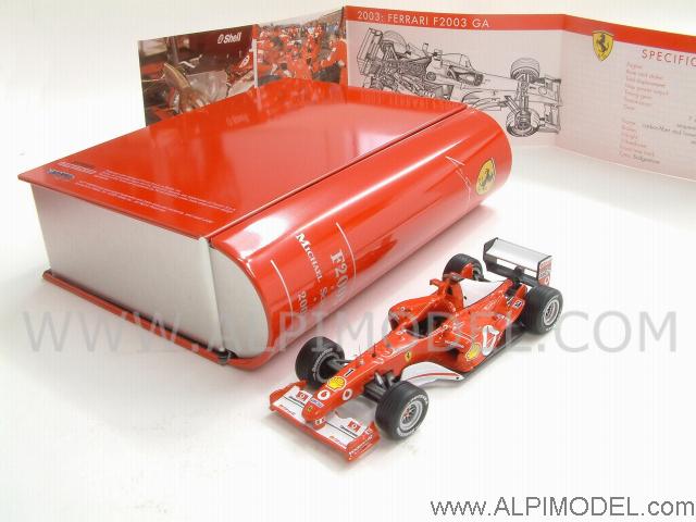 Ferrari F2003 Winner GP USA 2003 Michael Schumacher  - LA STORIA FERRARI COLLECTION #14 - ixo-models