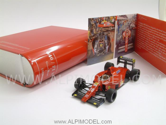 Ferrari 640 F1 Winner GP Portugal 1989 Gerhard Berger LA STORIA FERRARI COLLECTION #30 - ixo-models