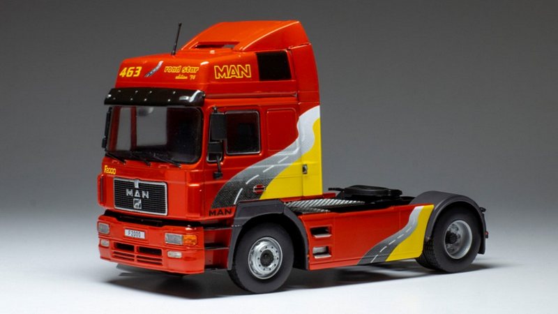 MAN F2000 Truck 1994 (Red) by ixo-models
