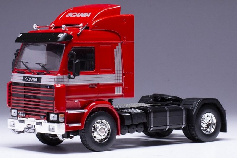 Scania 142M Truck 1981 (Red) by ixo-models