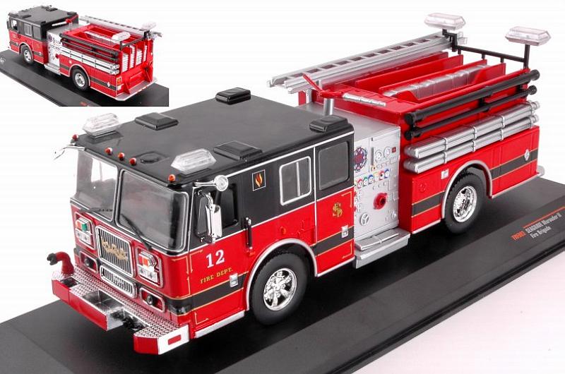 Seagrave Firetruck (Red/Black) by ixo-models