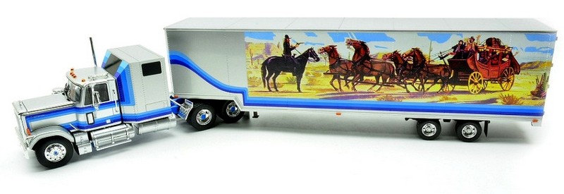 GMC General Koffer-SZ  Truck1980 with trailer by ixo-models