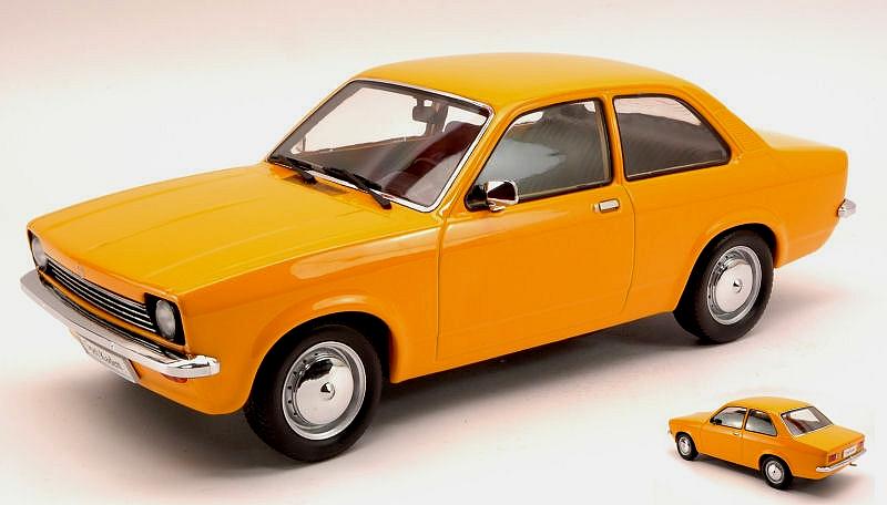 Opel Kadett C Saloon 1978 (Ochre-Yellow) by kk-scale-models