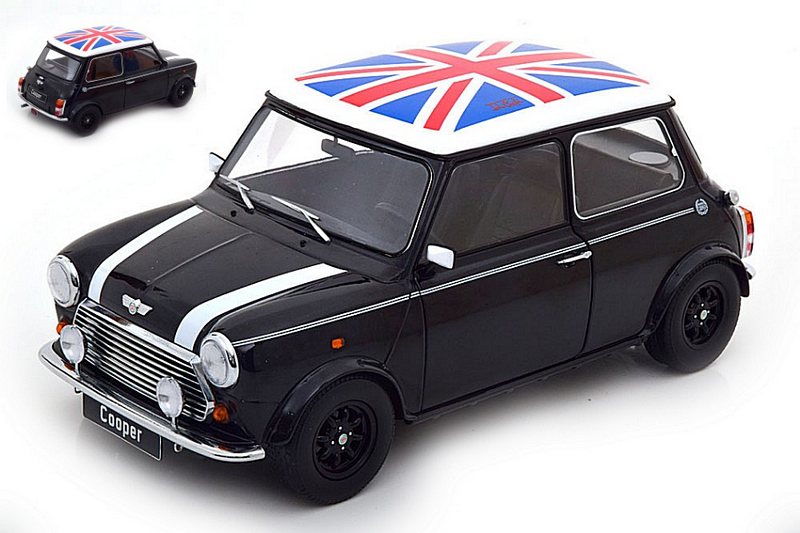 Mini Cooper (Black/Union Jack) by kk-scale-models