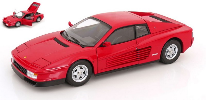 Ferrari Testarossa 1986 (Red) by kk-scale-models