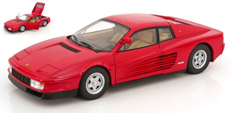 Ferrari Testarossa Monospecchio 1984 (Red) by kk-scale-models
