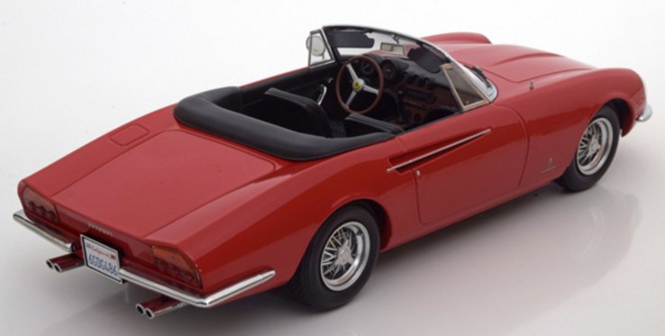 Ferrari 365 California Spider 1966 (Red) - kk-scale-models