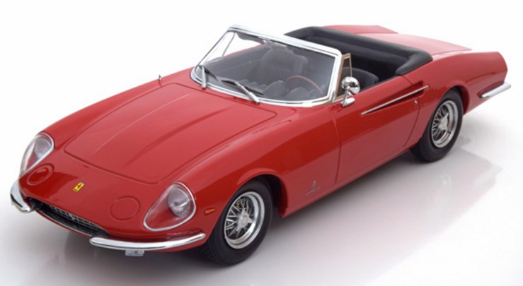 Ferrari 365 California Spider 1966 (Red) by kk-scale-models