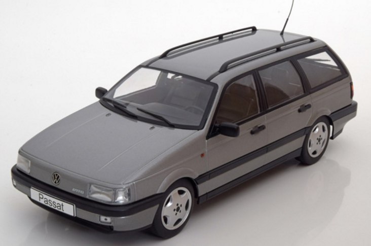 Volkswagen Passat B3 VR6 Variant 1988 (Grey Metallic) by kk-scale-models