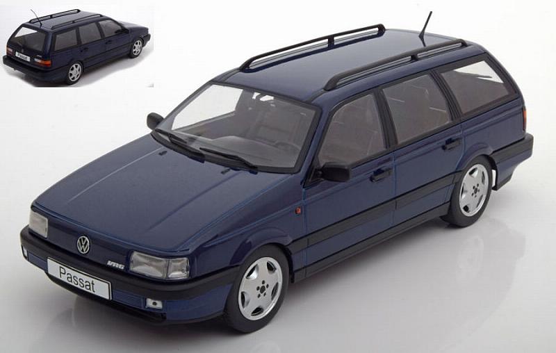 Volkswagen Passat B3 VR6 Variant 1988 (Dark Blue Metallic) by kk-scale-models