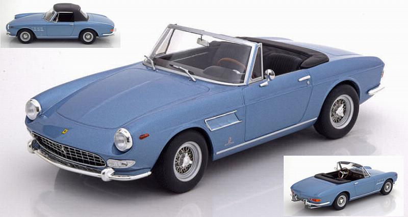 Ferrari 275 GTS/4 Pininfarina Spyder 1964 (Light Blue Metallic) by kk-scale-models